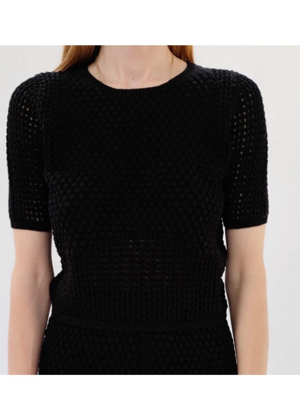 Beklina Pastiche Top Black